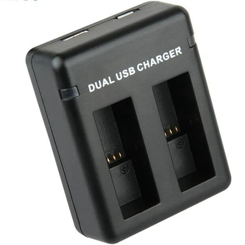 듀얼 포트 슬롯 AHDBT-501 배터리 충전기, 고프로 히어로 5 6 7 8 HERO5 블랙 캠