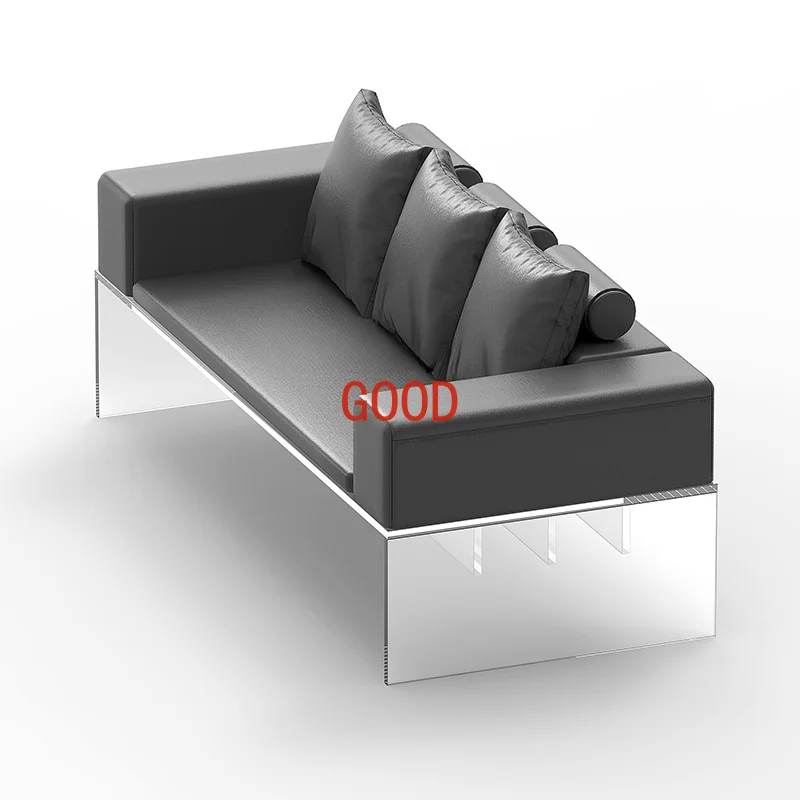 

Диван кожаный современный итальянский подвесной итальянский минималистский комбинированный верхний слой из воловьей кожи