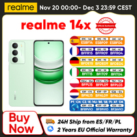 Realme 14x Smartphone dimension 5G 5000mAh Battery '120Hz Eye Comfort Display 50MP Al Camera 15 Global charging Version