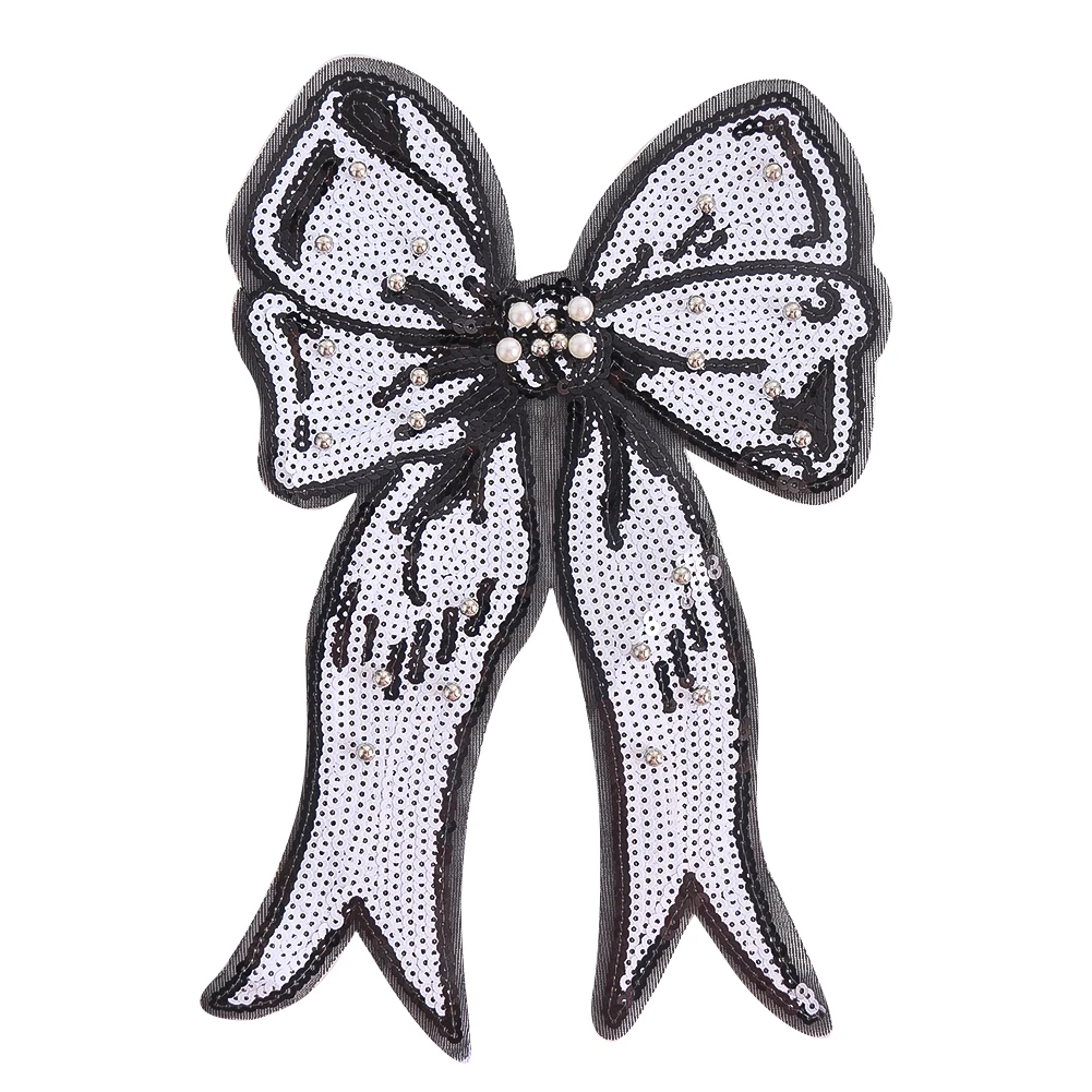 Bow Creative Fabric Stickers Decorations Embroidery Crafts Multi-purpose Iron-On Patch DIY Clothing Sewing Supplies Accessories