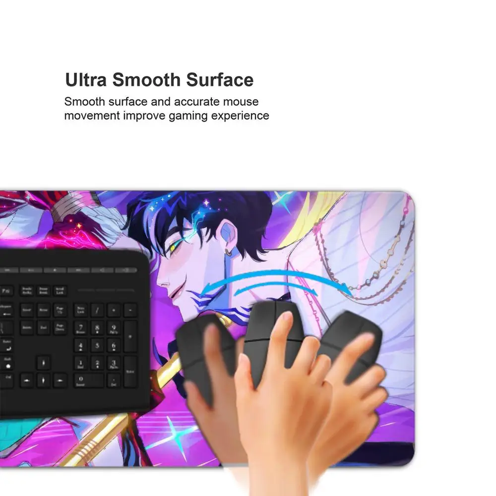 KPop D-Demon H-Hunters Mouse Pad Non-slip Mausepad Gaming Accessories Large Office Gamer Keyboard Desk Mat Rubber Mousepad