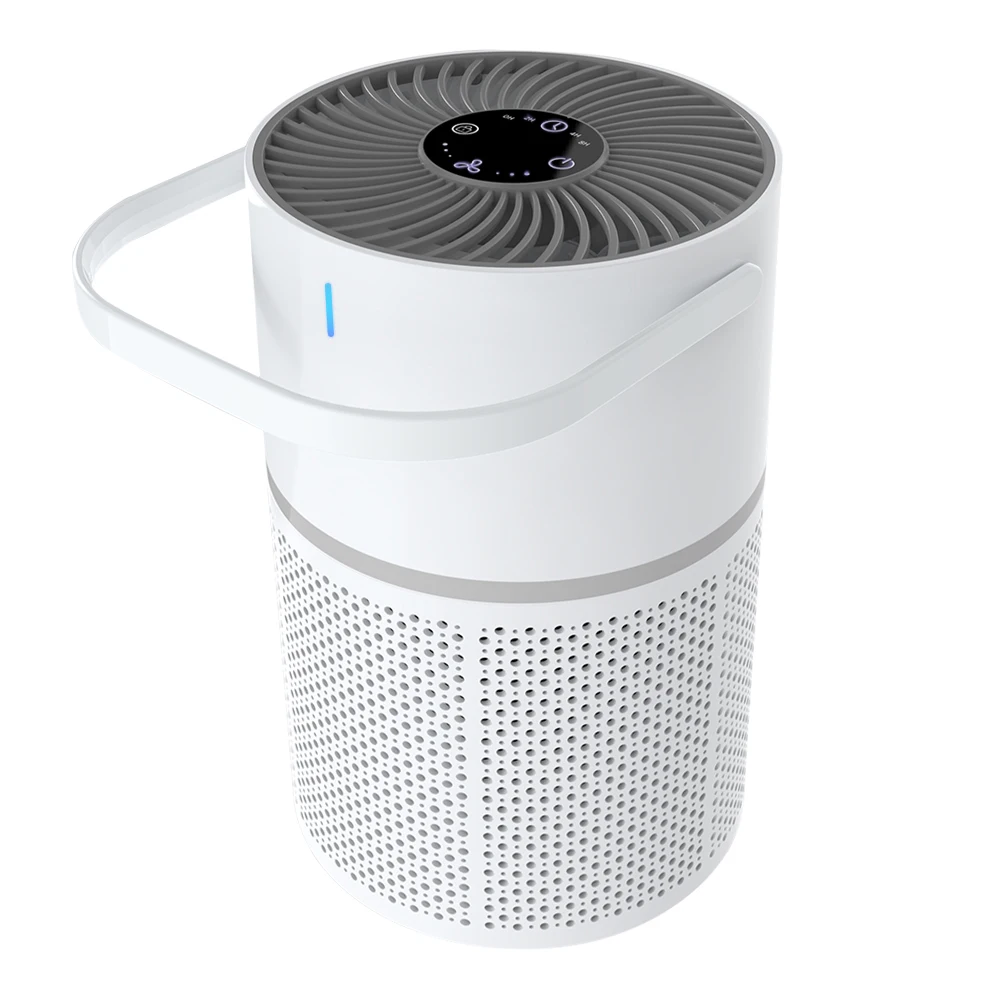 

User Friendly Portable HEPA Filtered Air Cleaner Featuring Quiet Operations for Bedrooms or Small Living Spaces