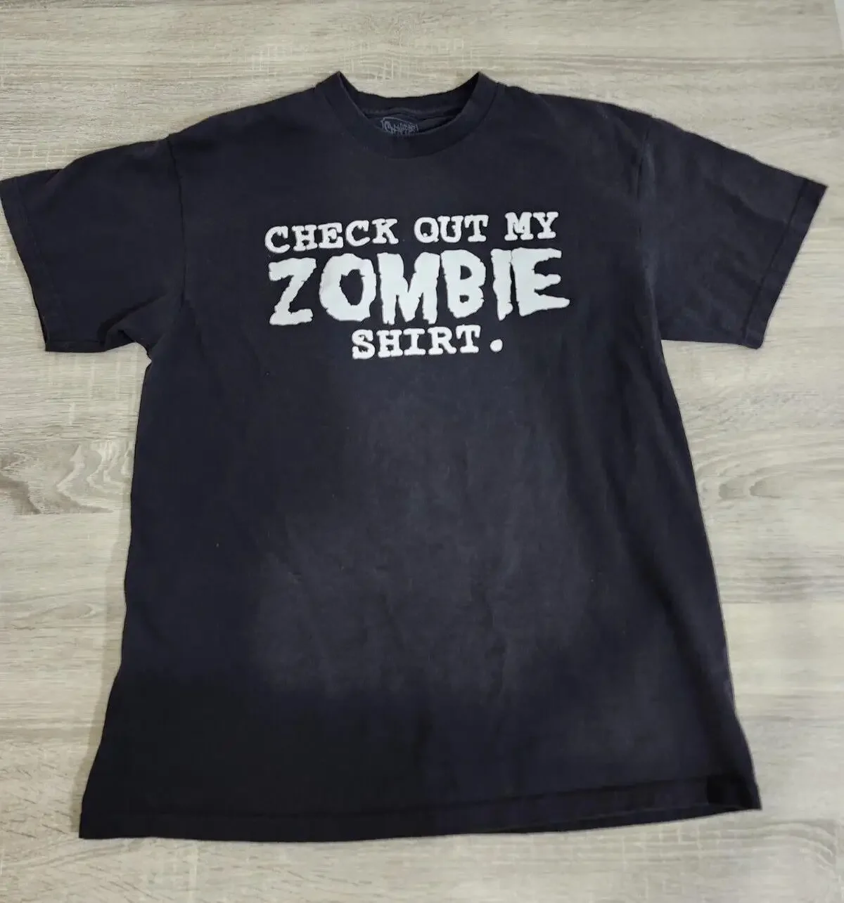 

Мужская рубашка Spencers Zombie Apocalypse Black Survival Survivalist prepper Large