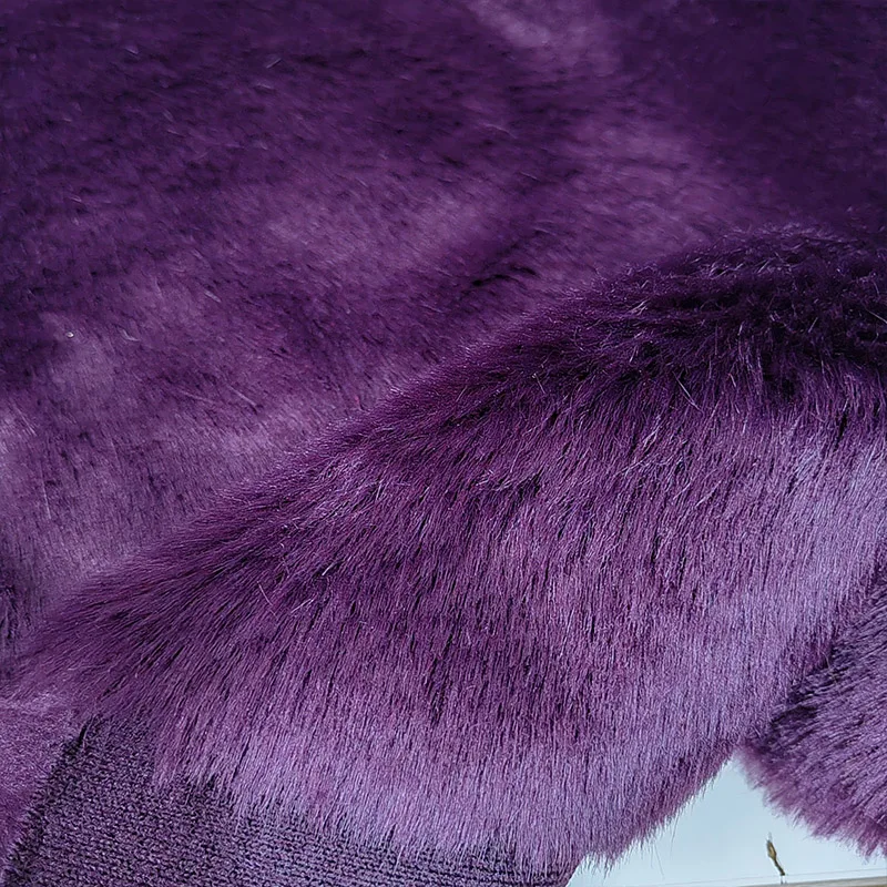 Good Faux Rabbit Fur Fabric,about 2cm Hair Length,Immitate Rabbit Fur,Plush Fabric for Sewing,DIY Collar of Coat,Accessory