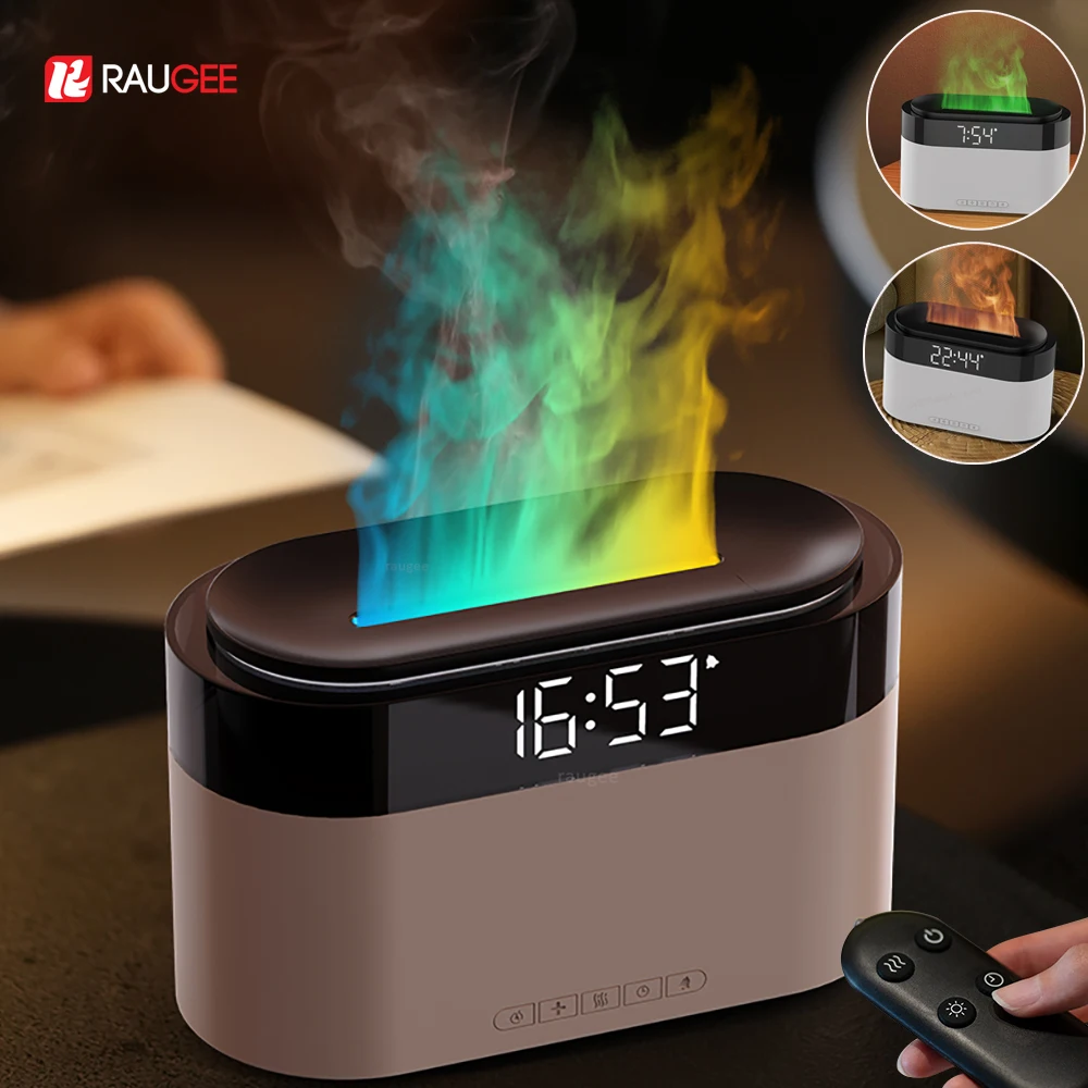 

Ароматический увлажнитель воздуха, диффузор эфирного масла, огненное пламя, увлажнитель воздуха, диффузор аромата с будильником, светильник с дистанционным управлением