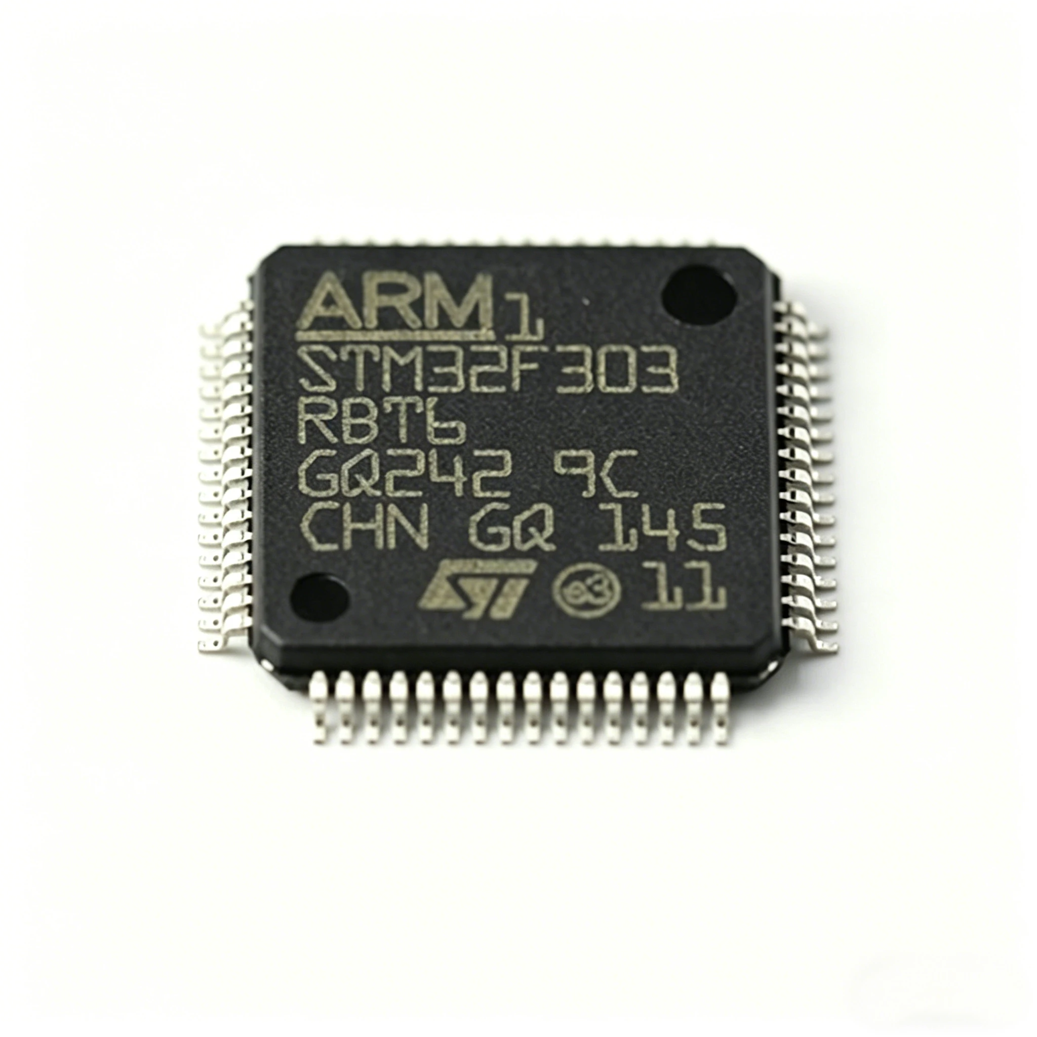 STM32F303RBT6  LQFP-64  ARM Cortex-M4  32-bit Microcontroller