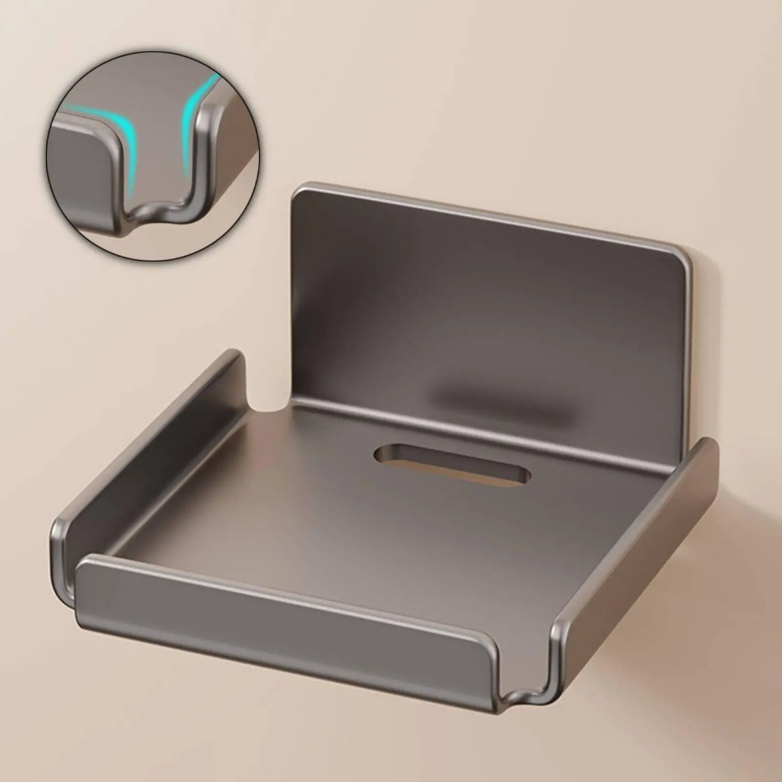 Observation Device Mount Bracket Easy Installation Punch Camera Shelf Multi-Functional for Entrance, Living Room