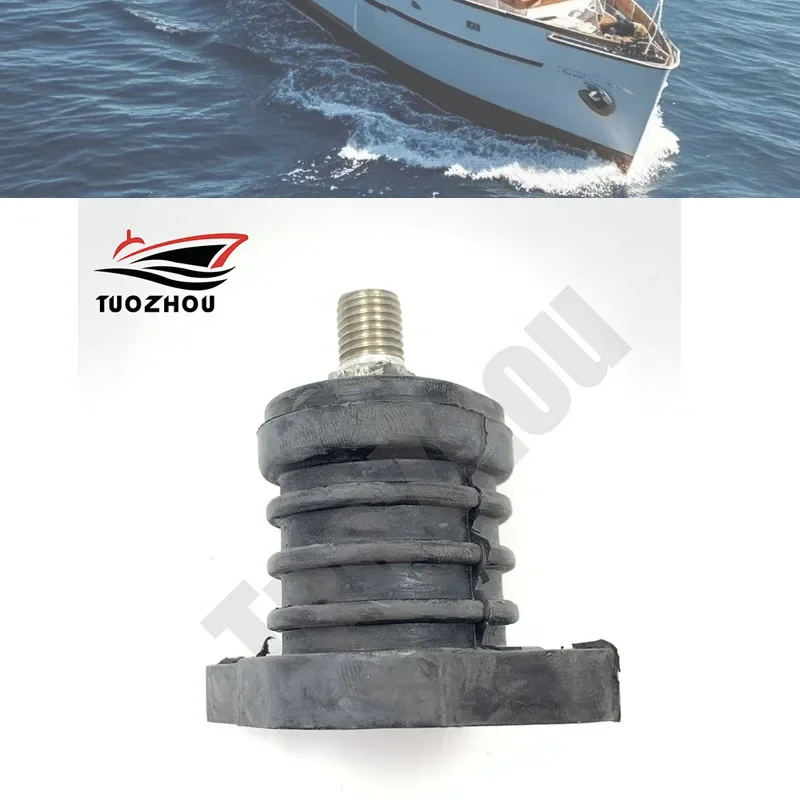 689-44516 Rubber Mount Dampper Upper For Yamaha Outboard  Motor 2T 25HP 30HP Parsun Powertec ,Seapro,HDX,689-44516-00 boat motor