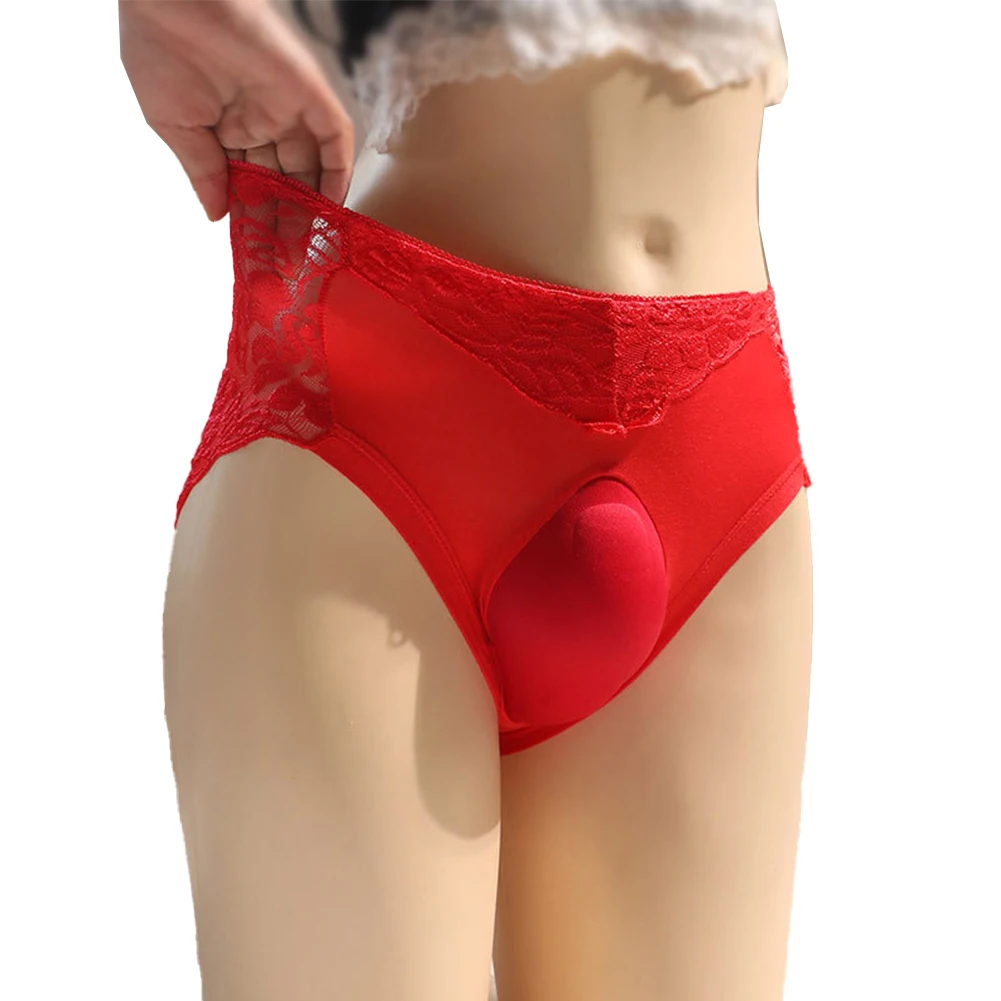 Underpants Man Underwear Men Shaping Briefs T-Back Briefs Transgender Hiding Gaff Panties Imitates Lingerie Men See Through