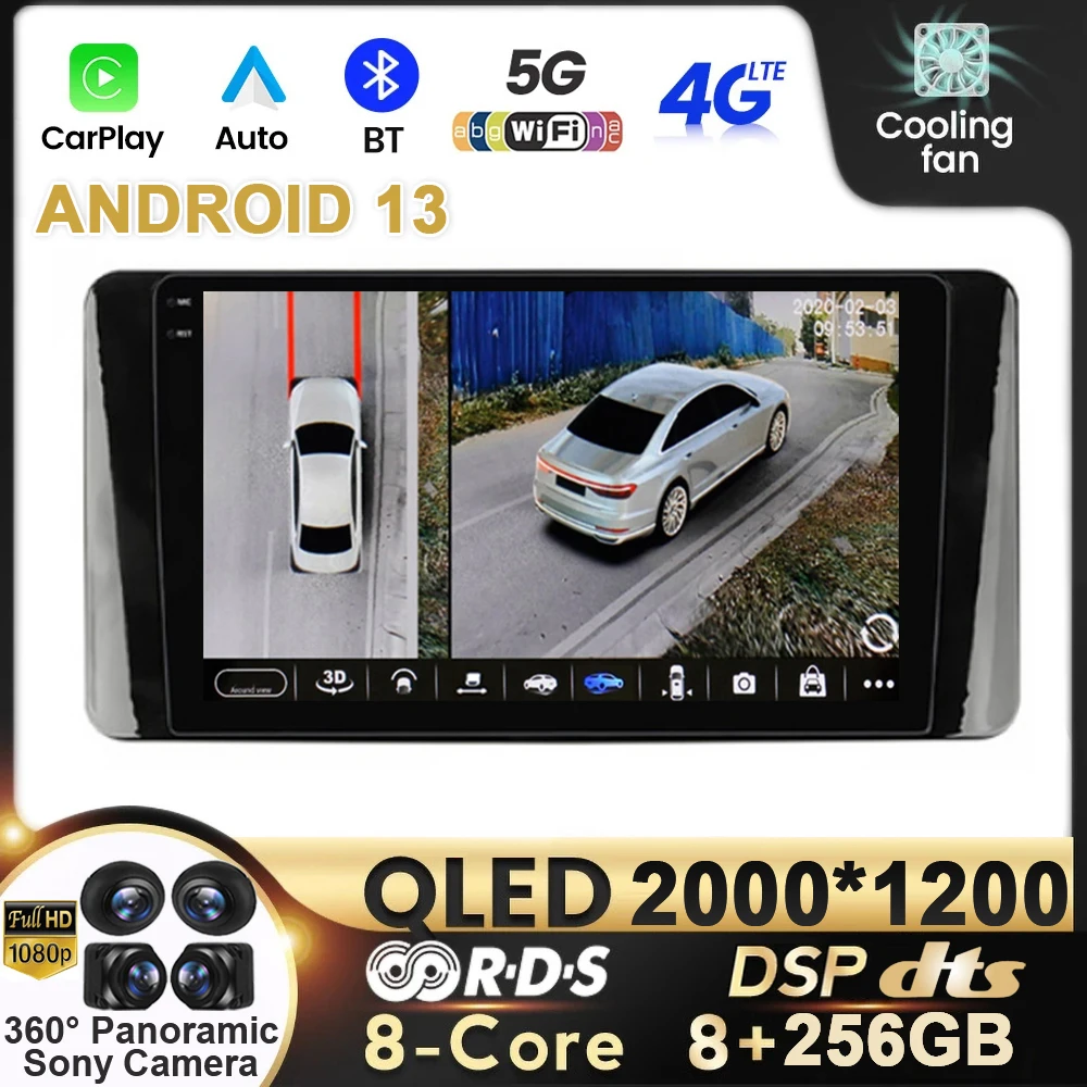 

Android 13 Car Radio For Volkswagen Polo Mk6 VI 6 2020 - 2022 QLED Auto Multimedia Player Navigation GPS Carplay 4G WIFI BT DSP