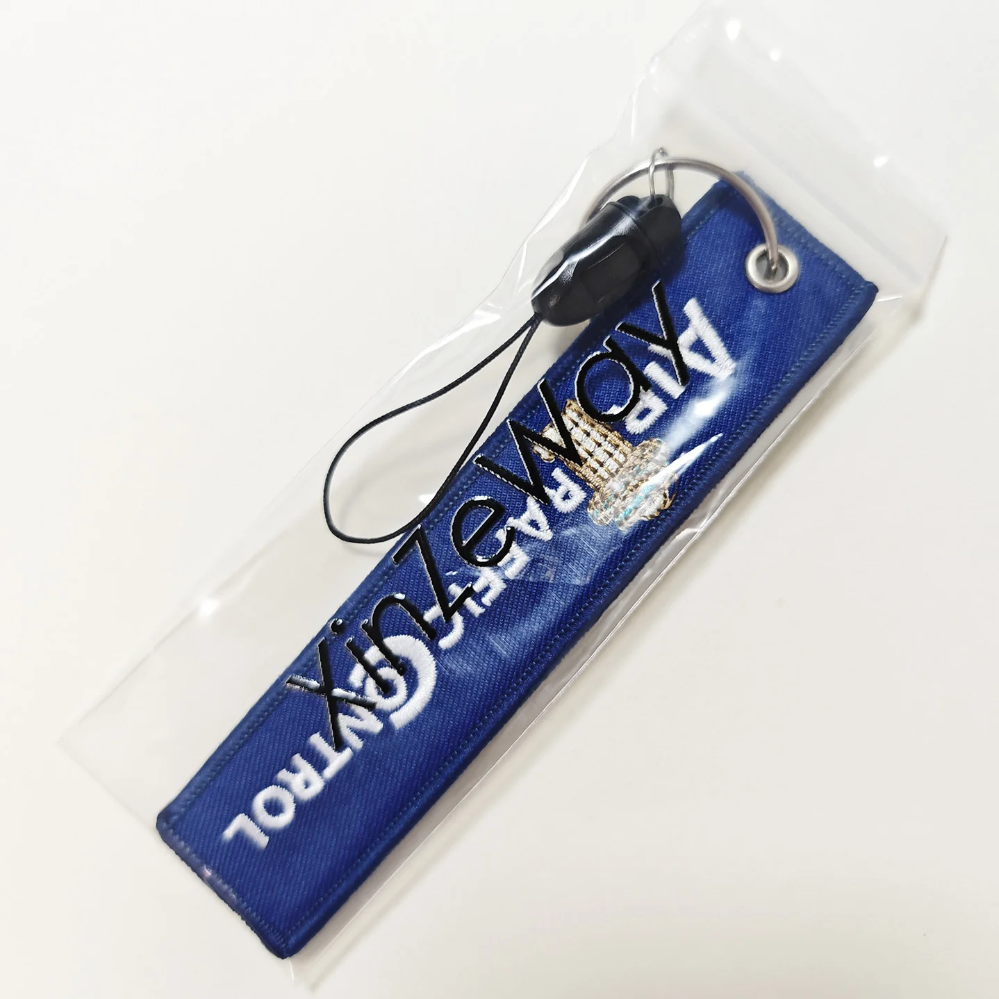 Embroidery Air Traffic Controller Phone Strap Wrist Strap for ID Card Gym Phone Straps Badge Camera GoPro String for Aviator
