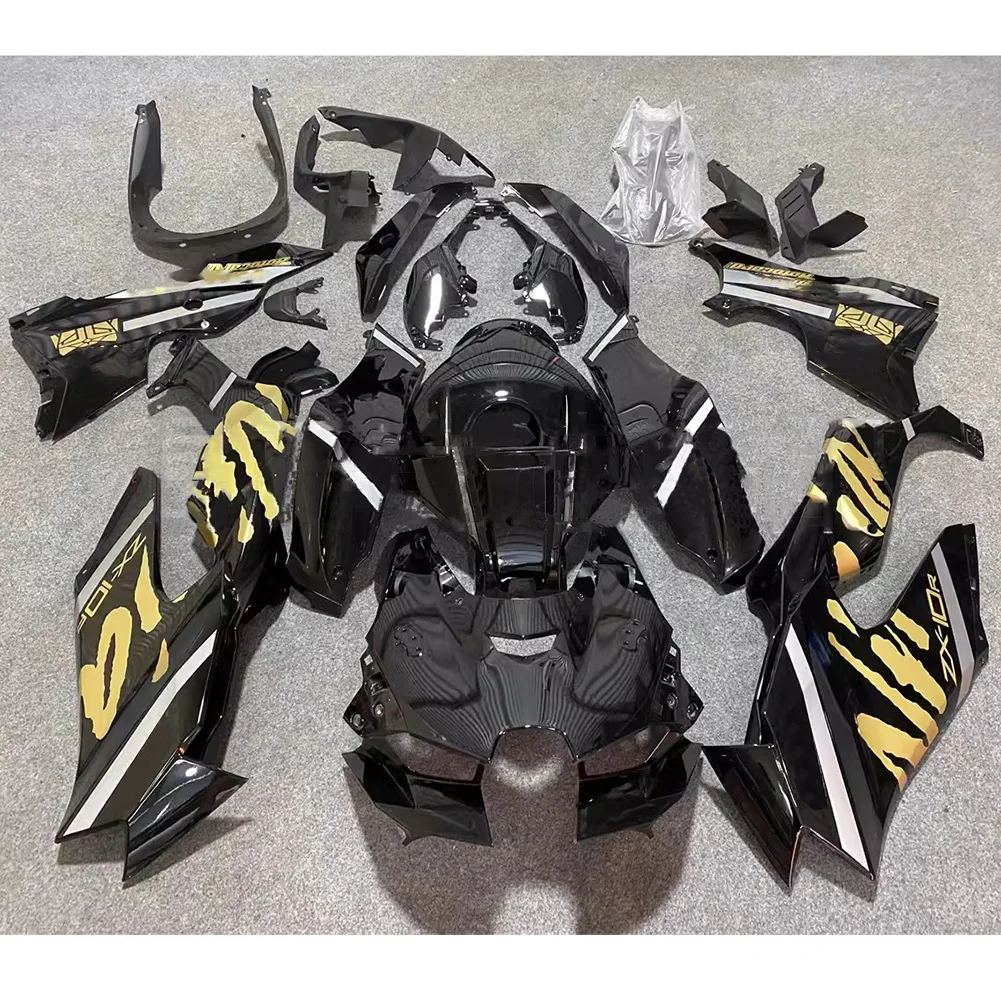 Pre-drilled ABS Injection Fairing Kit Bodywork For Kawasaki Ninja ZX-10R ZX10R 2021 2022 2023 2024