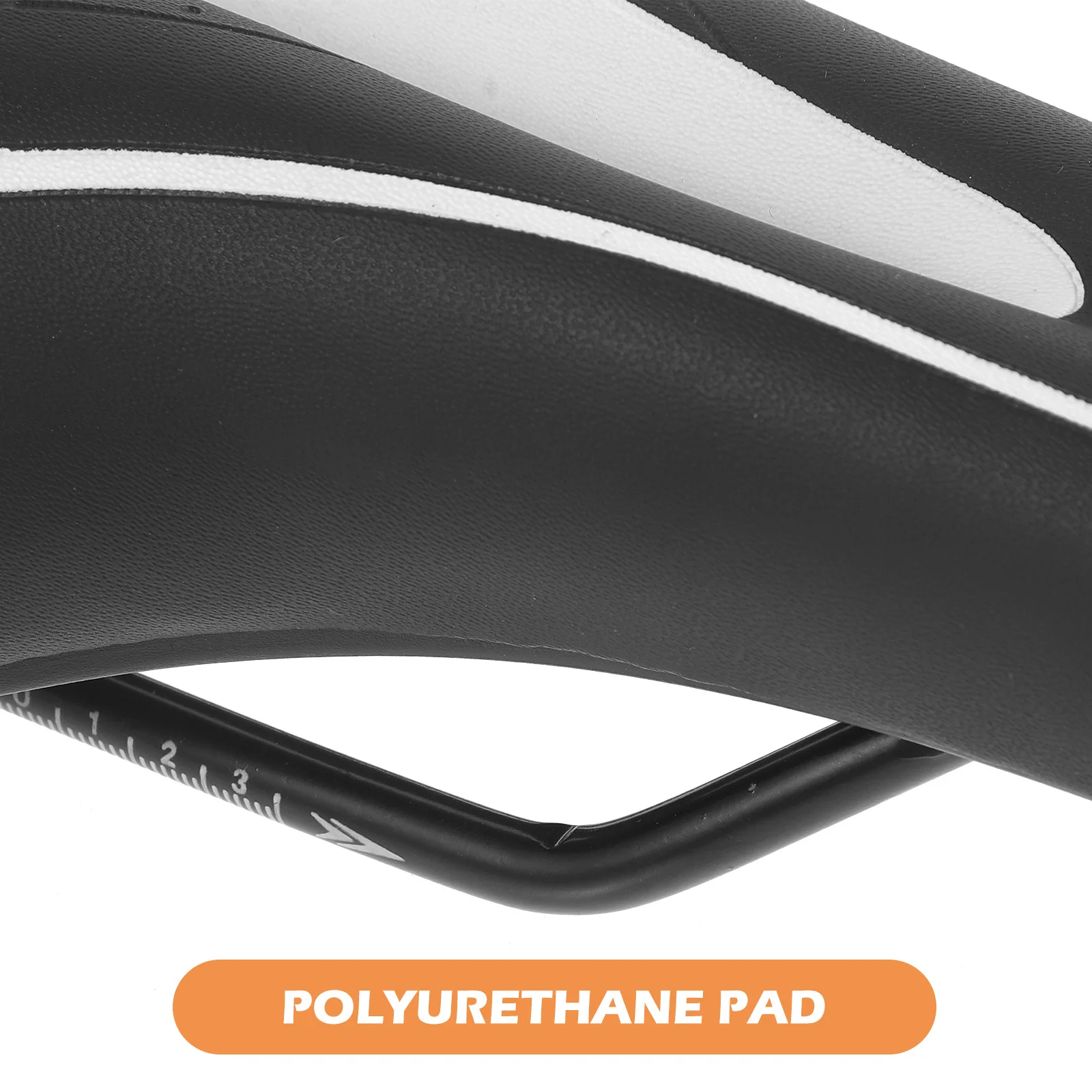 

1Pcs Premium Bike Saddle Comfortable Cycling Seat Shockproof Firm Road Mountain Racing Bicycle Accessory Black White