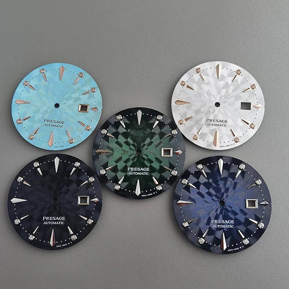 Циферблат PRESAGE S 35 мм и 28,5 мм для автоматических механизмов NH35 NH36 WatchMods Индивидуальные часы