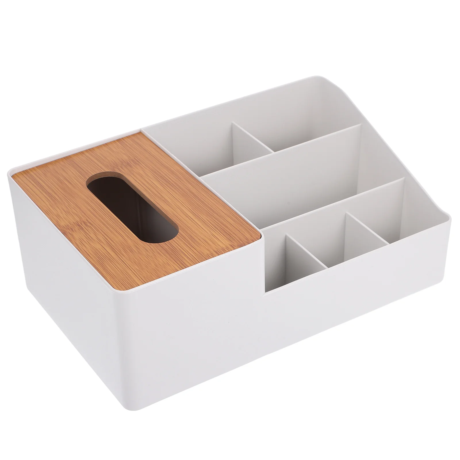 

Storage Box Napkin Holder Hair Dryer Bamboo Desktop Organizers Bedroom Tissue Containers Man