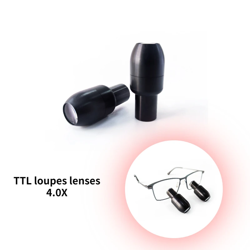 Imagem -05 - Burite-ttl Dental Lupas Cirúrgicas Através das Lentes em Pares Elevador Usado para Fazer Ttl 4.0x Lentes Nova Chegada