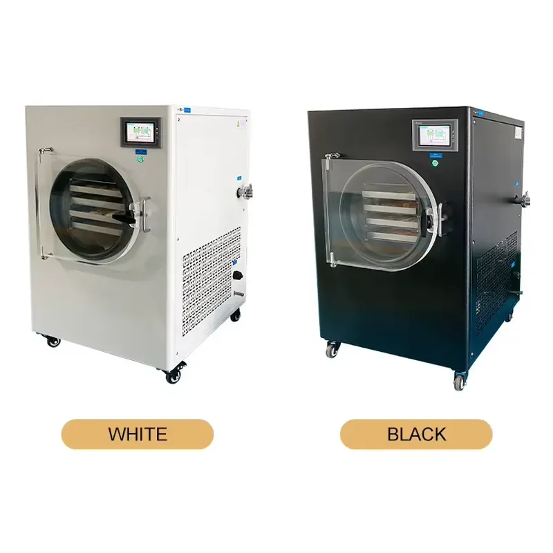 4 Tray Portable Freeze Dryer Machine 0.4m2 Home Food Dehydrator for Vegetable Fruit Meat Preservation Kitchen Appliance
