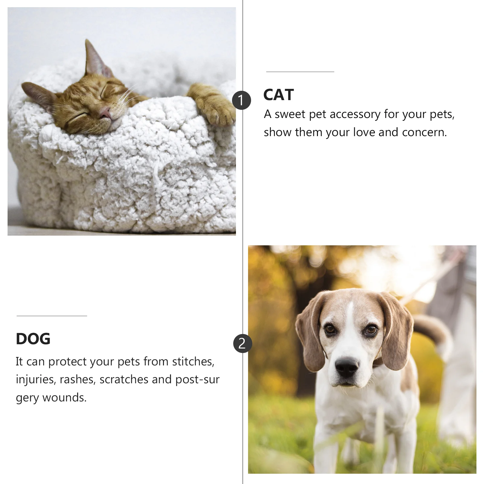 Multifunctional Pet Recovery Collar for Cats Dogs Post- Anti-Lick Adjustable Size Pineapple Shape Design