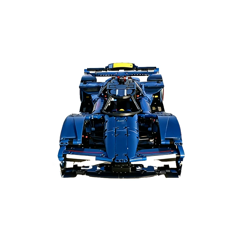 1580 PCS Racing Car V6 super MOC Customize Modular Building Block Popular Simple Technology Kids Model DIY Boy Assembly Toy Gift