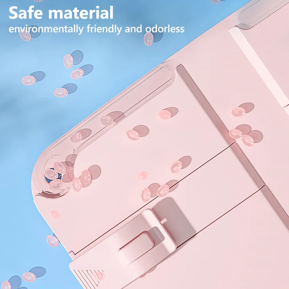 M & G-Suporte Multifuncional Leitura Suporte, Desktop Lifting Device, Anti Low Head, Student Book Stands, Rosa, Azul