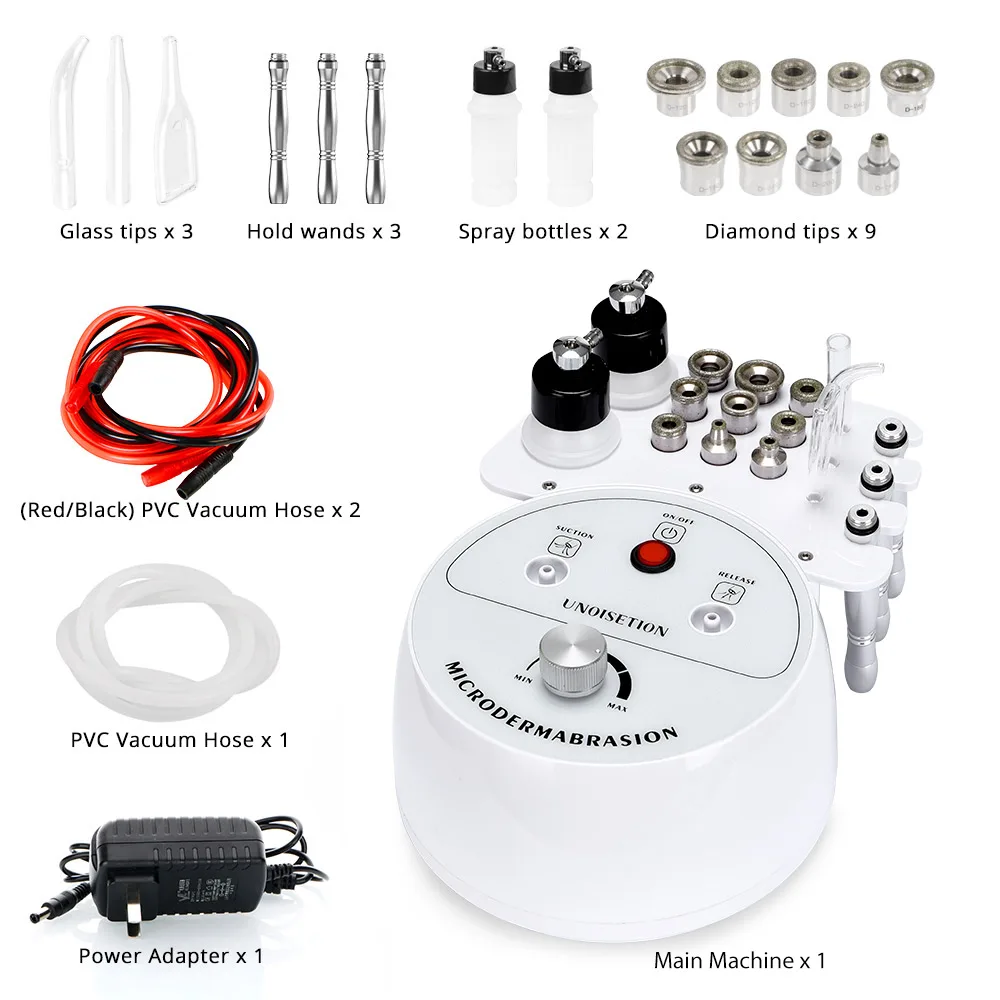 

Professional Diamond Microdermabrasion Machine For Facial Water Spray Exfoliation Beauty Machine Wrinkle Face Peeling Machine