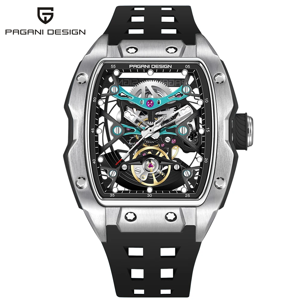 2024 Pagani Design new men's watch 50 meter waterproof stainless steel case luminous dial fashionable men's mechanical watch