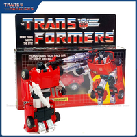 Spot Classic Transformer G1 Series Sideswipe ko Movie Anime Character Handheld Model Toy Gift Collection Birthday Gift