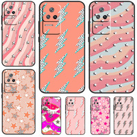 preppy stars lightning pink Case For Xiaomi 13T 14 Pro 11T 12T 12 13 Lite POCO X6 X3 X4 X5 Pro F3 F5 M5s M6 Pro Cover