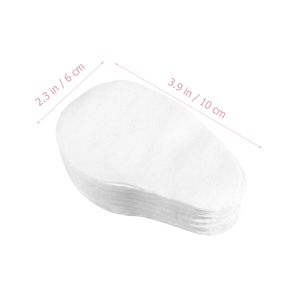

200 Pcs Mango-shaped Eye Mask Cotton Pads Patches Reusable Care Adhesive for Adults Comfortable Paper Eyes