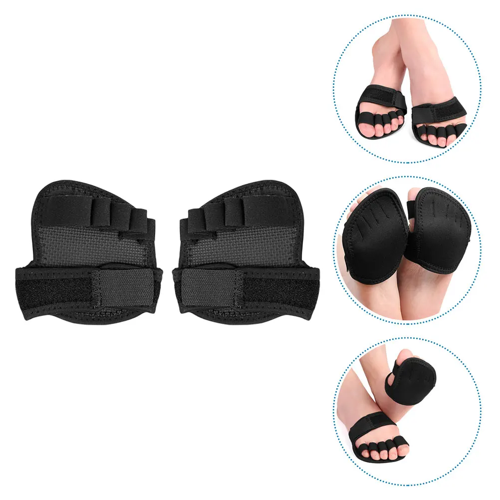 

1 Pair Non-Slip Forefoot Pads Breathable Front Palm Cushions Sweat-Absorbent Anti-Pain Foot Pads For Dancing Walking Ballet