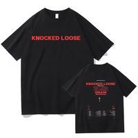 2025 North American Tour Fan Gifts Classic Text Print T-Shirt Hardcore Punk Music Clothing Unisex Cotton Crew Neck Oversized Top