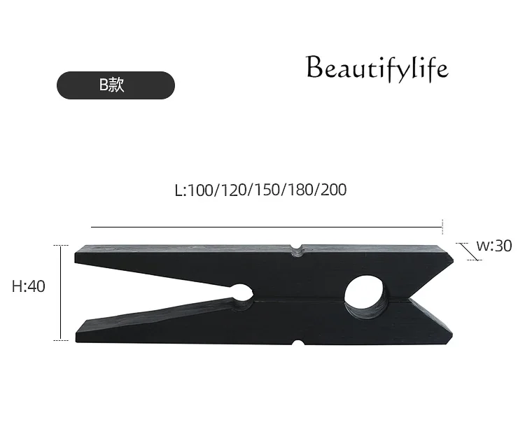 

Wabi Sanfeng Solid Wood Carbonized Bench Log Homestay Clothing Store Shoe Change Bench Ancient Style