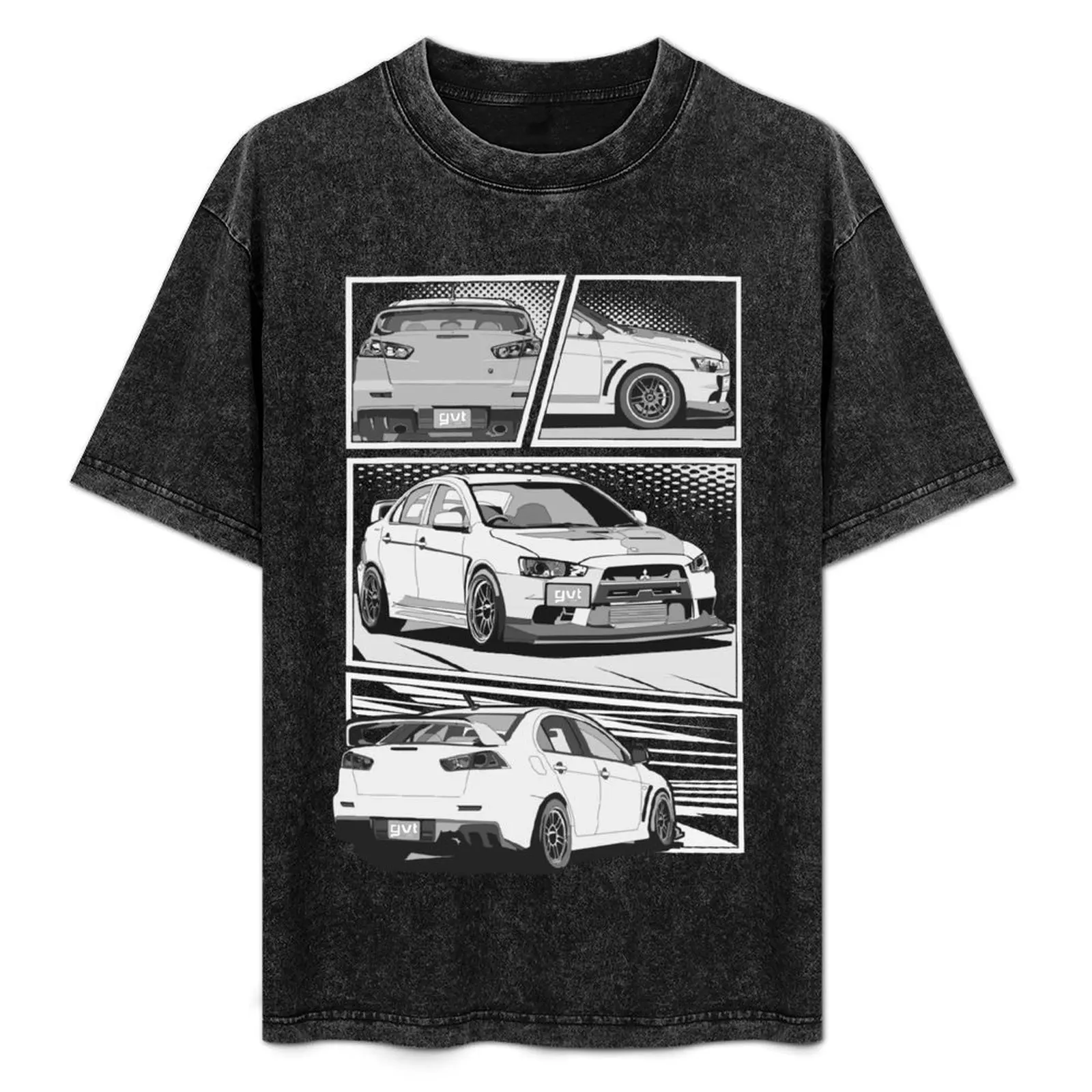 Evo X 4 Pic T-Shirt designer shirts boys animal print rapper graphic tees clothes for men