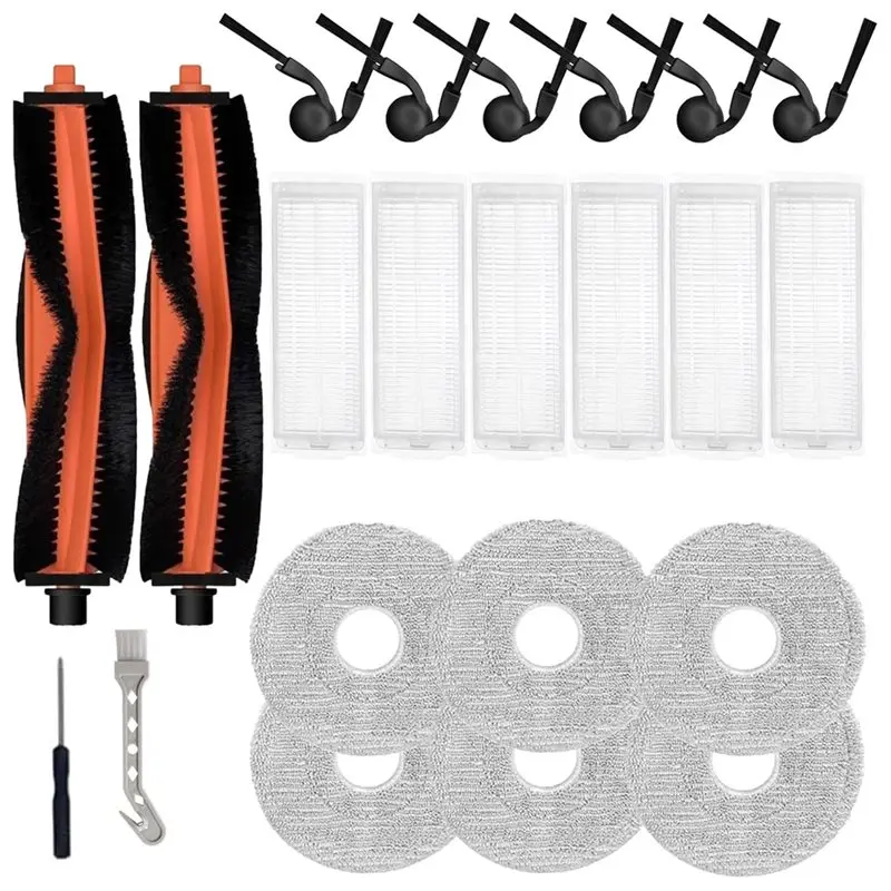 【garment】for-xiaomi-s40-pro-ov71gl-robot-vacuum-attachment-cleaner-accessories-kit-22pcs-main-side-brush-filter-replacement-m