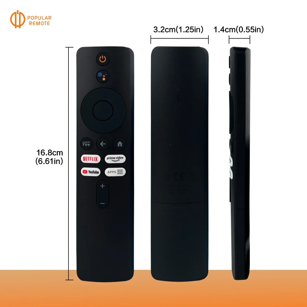 XMRM-M6 Controle remoto de voz para Xiaomi mi 2a geração Caixa aplicável ao TV Box S (2a geração) 4K Ultra HD Streaming Media Player