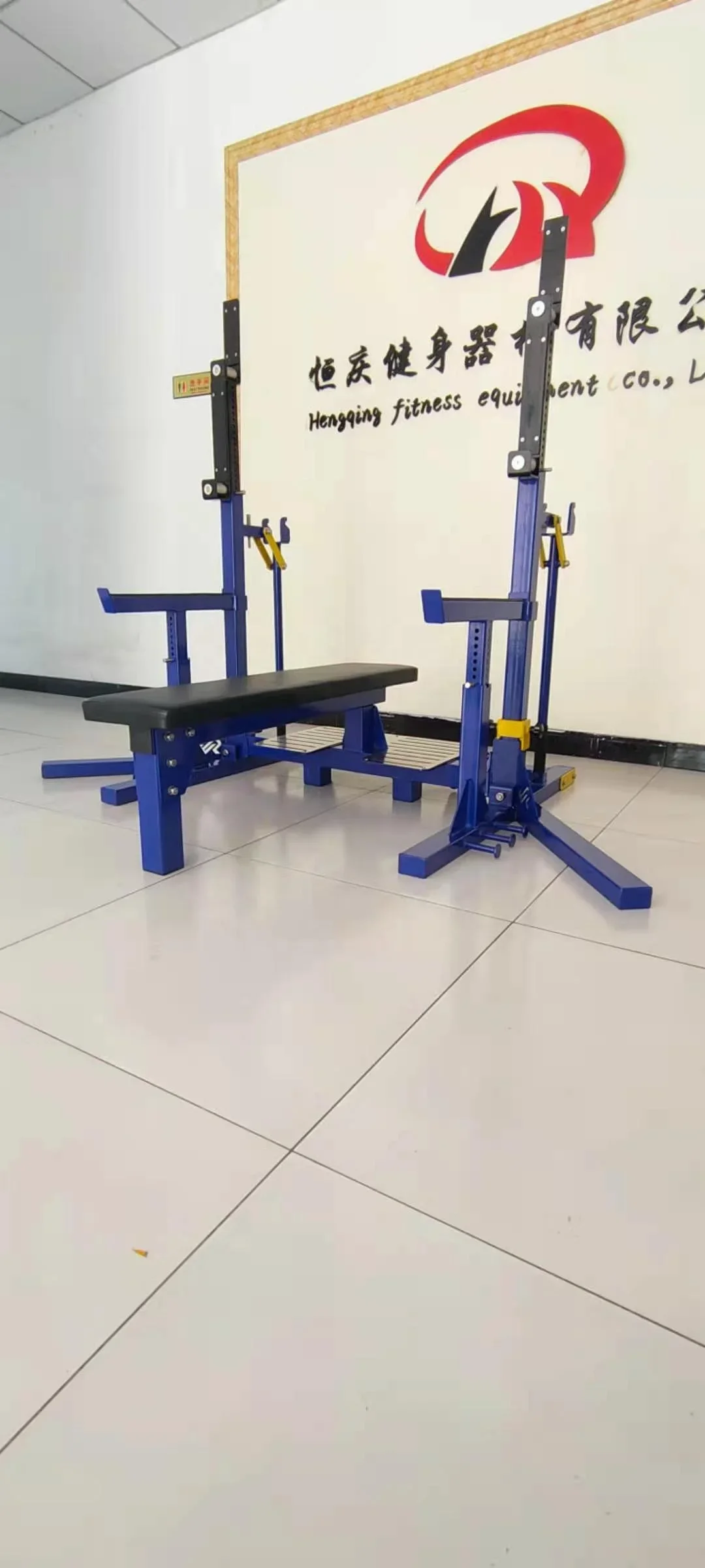 Professional Heavy Duty Competition Bench Powerlifting Combo Rack