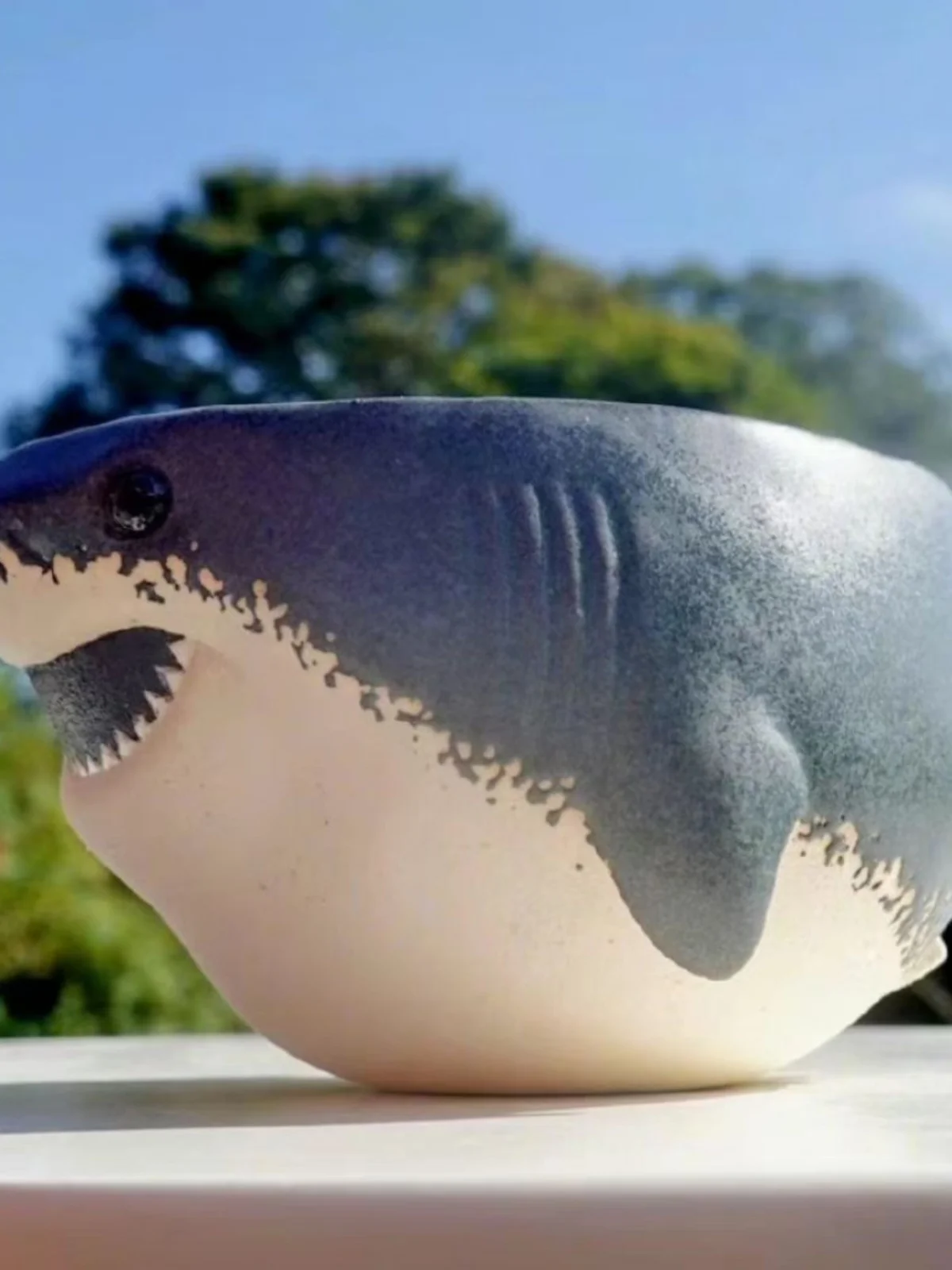 Projekt kubka The Same Shark, kubek, kubek na wodę pitną o dużej pojemności, kubek Creative Trend