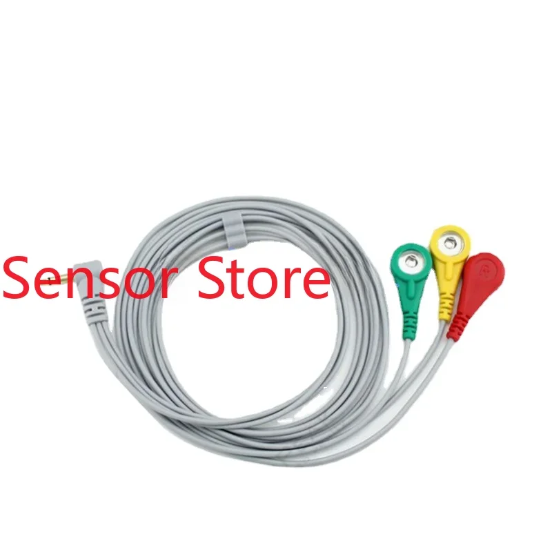 

5PCS ECG Heart Rate EKG EMG Sensor Accessories Earphone Plug Mobile Quality Lead Wire