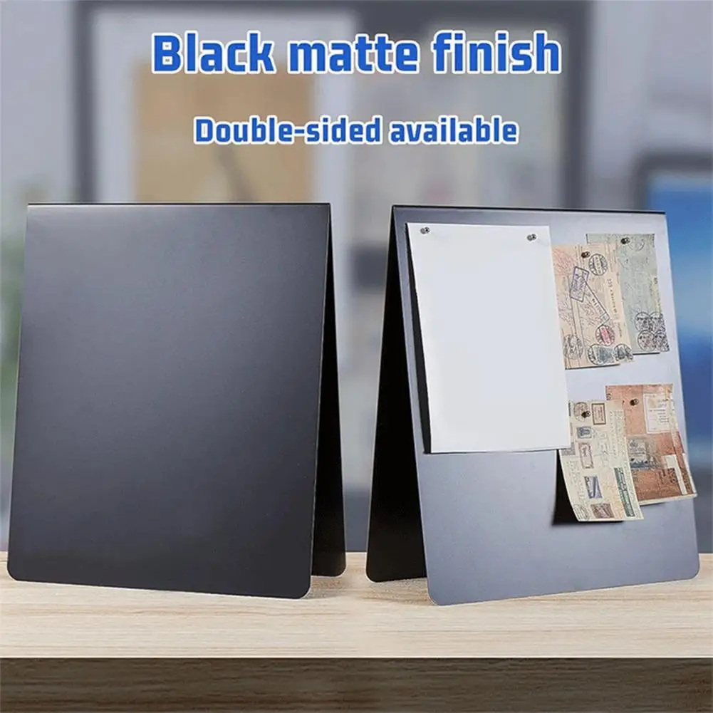 マグネット用金属掲示板 多用途磁気掲示板 ホームオフィス装飾用 卓上用教室ディスプレイ