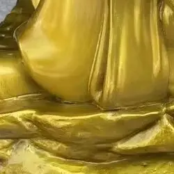 

16"Xizang Folk Collection Old Brass Wenchang Emperor In charge of fame fortune position immortality Wenchang Ye Worship Hall