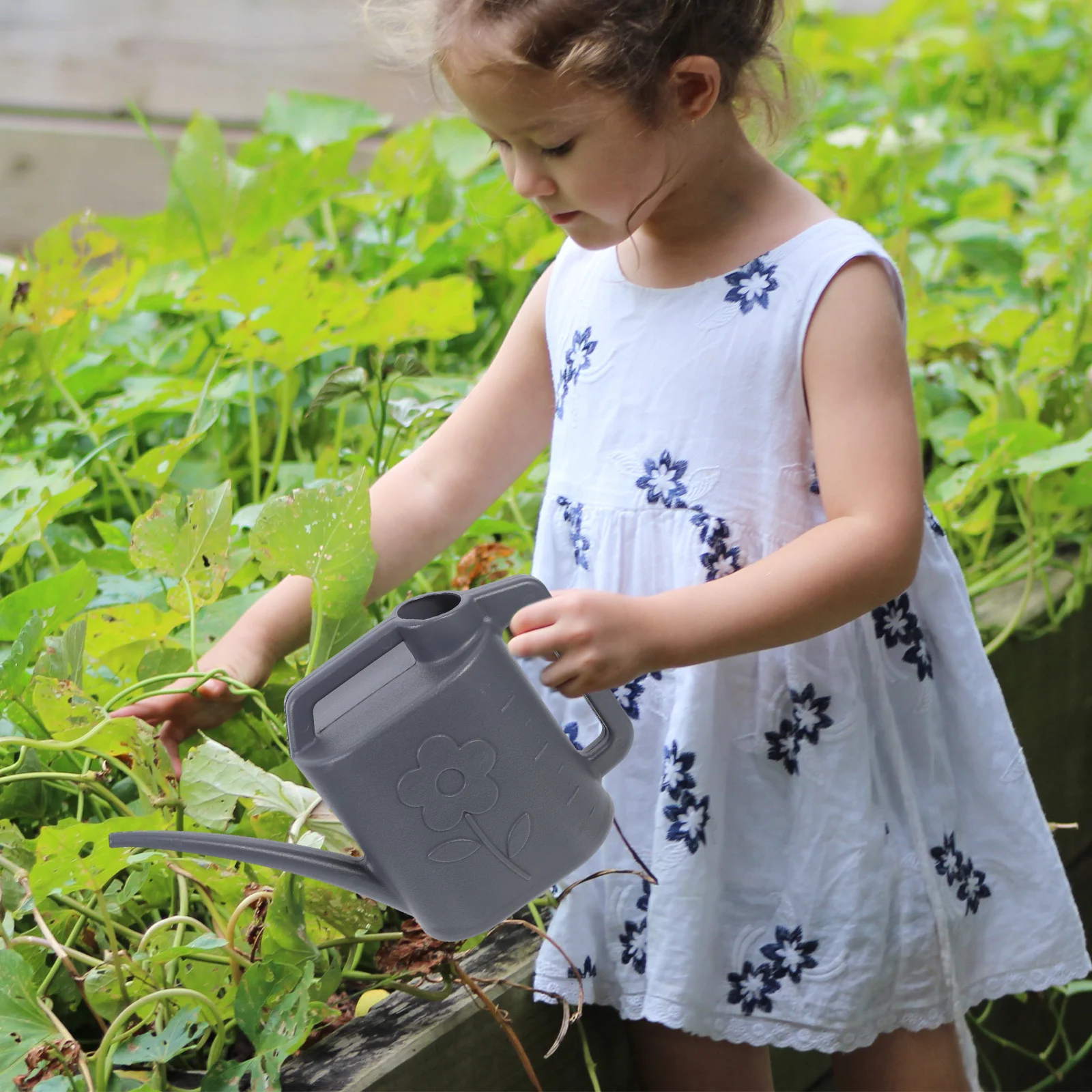 

Large Capacity Watering Can For Garden Indoor Plants Plastic Watering Pot Long Spout Ergonomic Handle Durable Sprinkling