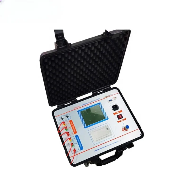 

Portable Single or Three Phase Transformer Variable Tatio Measuring Instrument Automatic Turns Ratio Tester