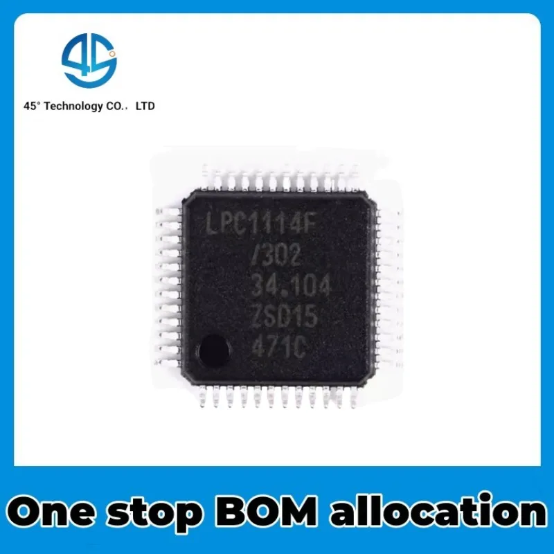 5PCS LPC1114FBD48/302,1 package LQFP-48 microcontroller brand new original genuine product NEW IC Chip