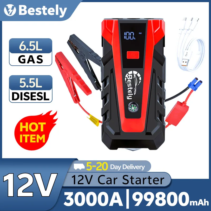 Bestely 12V 99800Ma… - image