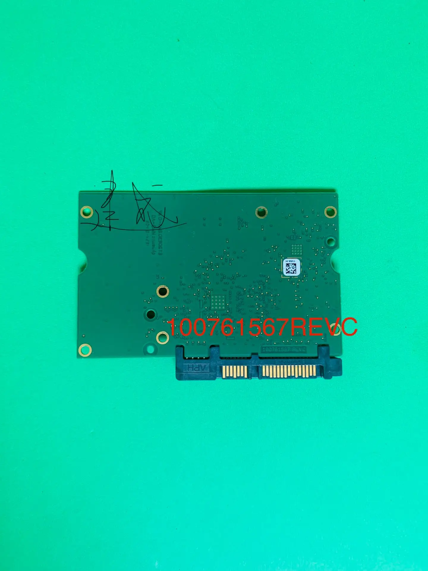 HDD PCB Logic Printed Circuit Board 100761567 REV C for Seagate 3.5 SATA Hard Drive Repair Data Recovery ST4000NM0024