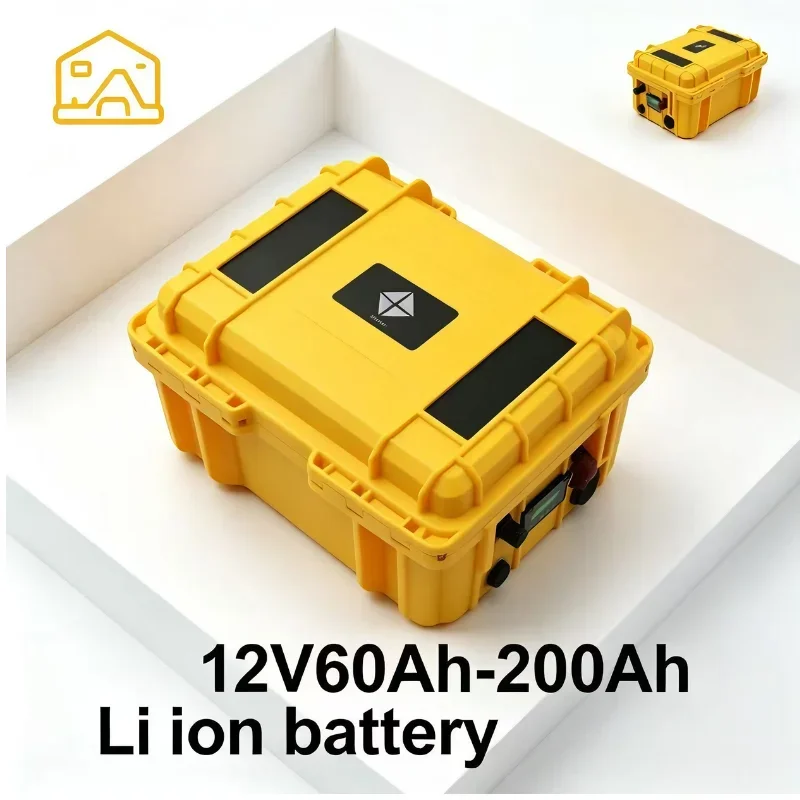 

12V High Capacity Battery，Perfect for Boat Motor, Outdoor Camping & Emergency Power