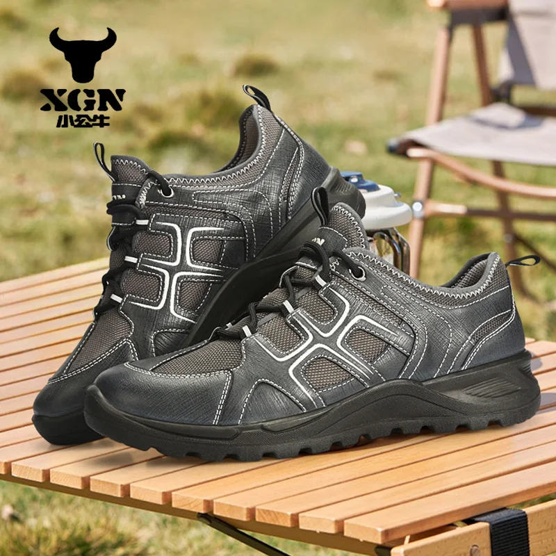 XGN Botas tácticas transpirables malla desierto senderismo viaje - imagen 3