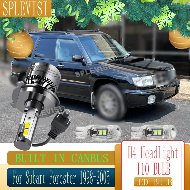 9003 High Power LED Bulbs Plug and Play No Error Built-in Resistor For Subaru Forester 1998 1999 2000 2001 2002 2003 2004 2005