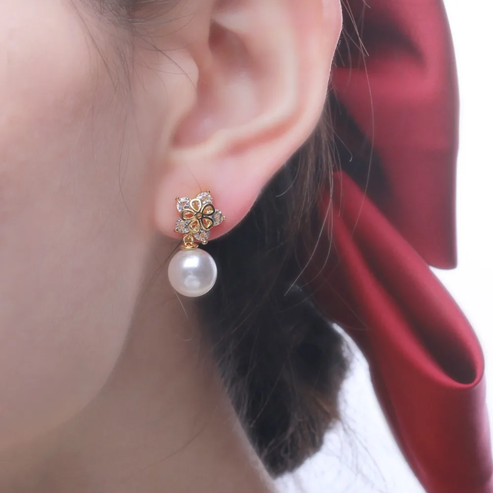 

6 шт., игла из стерлингового серебра 925 пробы, 18-каратное золото, латунные серьги с покрытием, ювелирные изделия своими руками, серьги с жемчугом, аксессуары