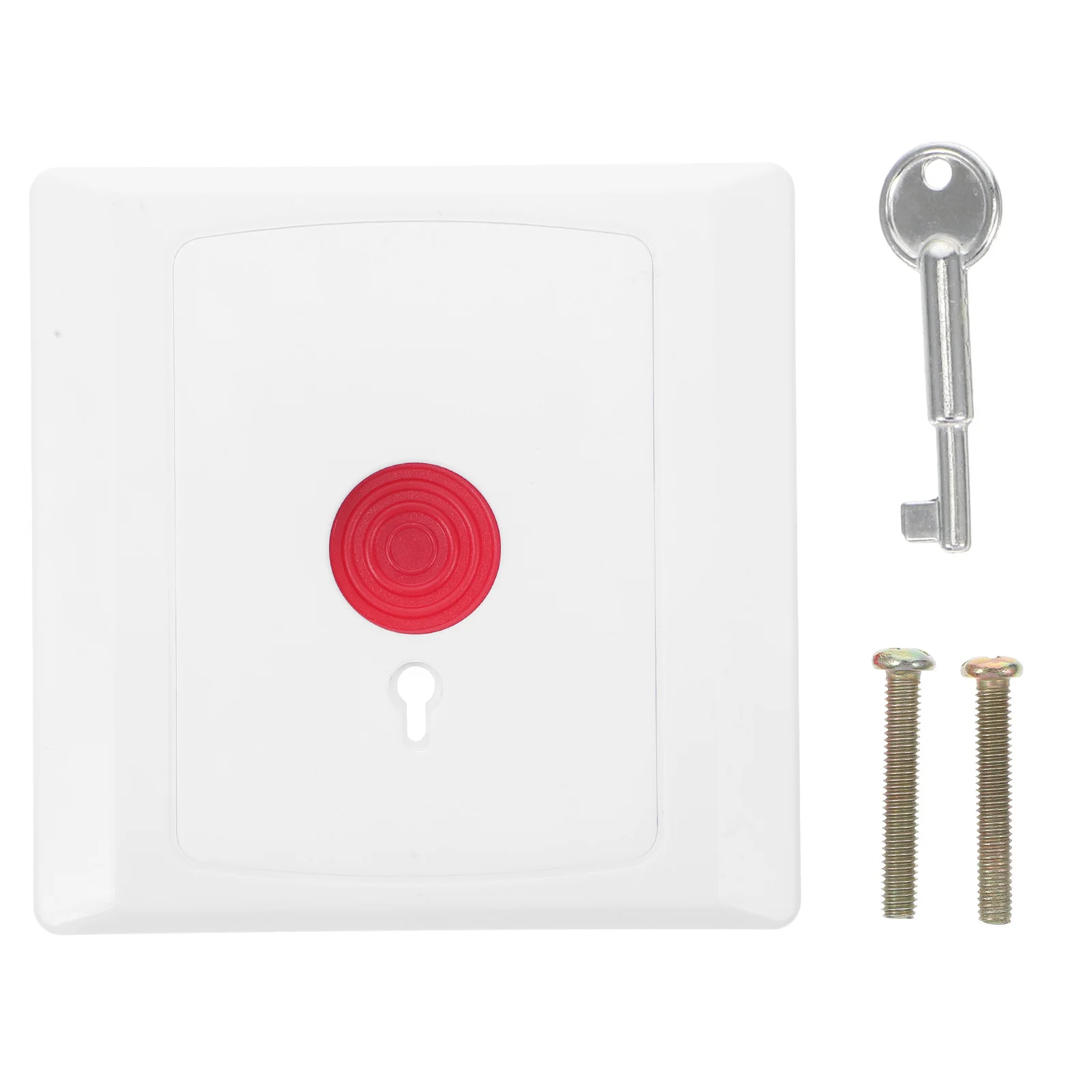 Red Emergency Stop Button Waterproof Mushroom Push Button Switch For Home Hospital Safety Alert System Emergency Power Off